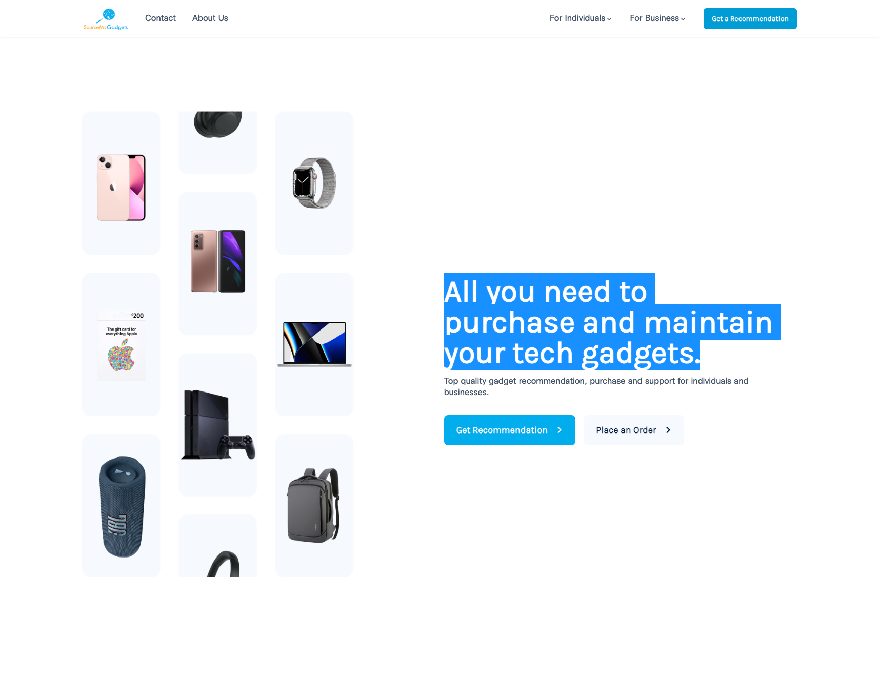 Sourcemygadgets